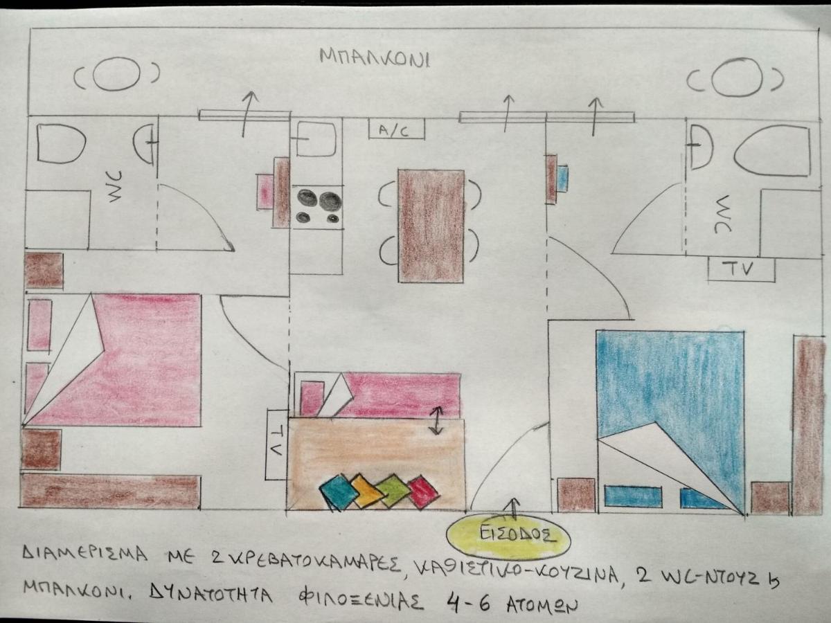 Possidi Kouslaka Apartment Exterior foto